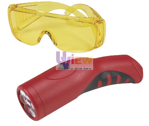Lampa i okulary UV