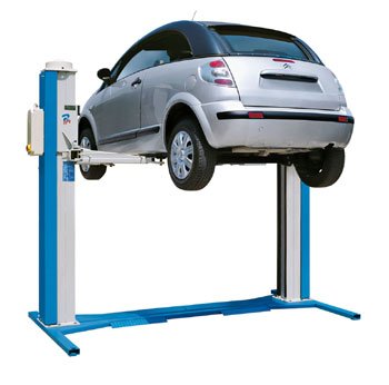 2-kolumnowy podnośnik elektromechaniczny na ramie